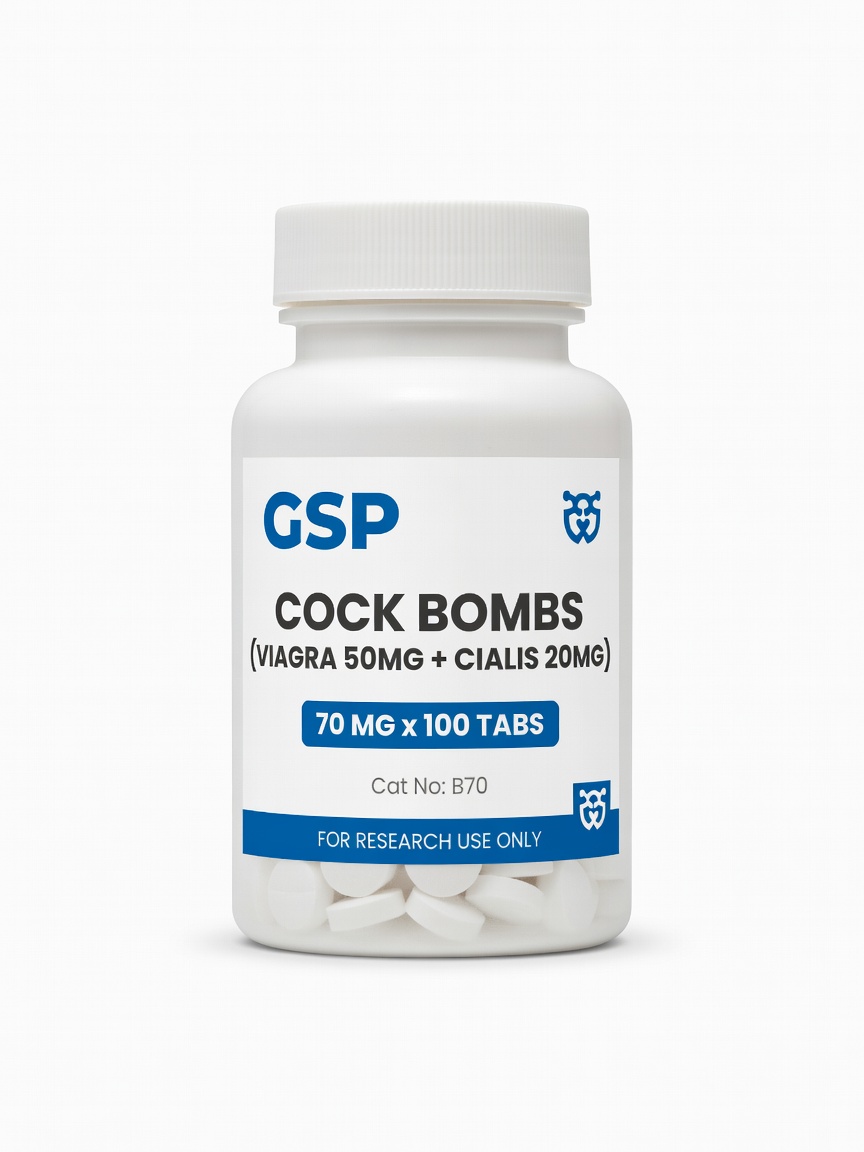COCK BOMBS (Viagra 50mg + Cialis 20mg) product photo