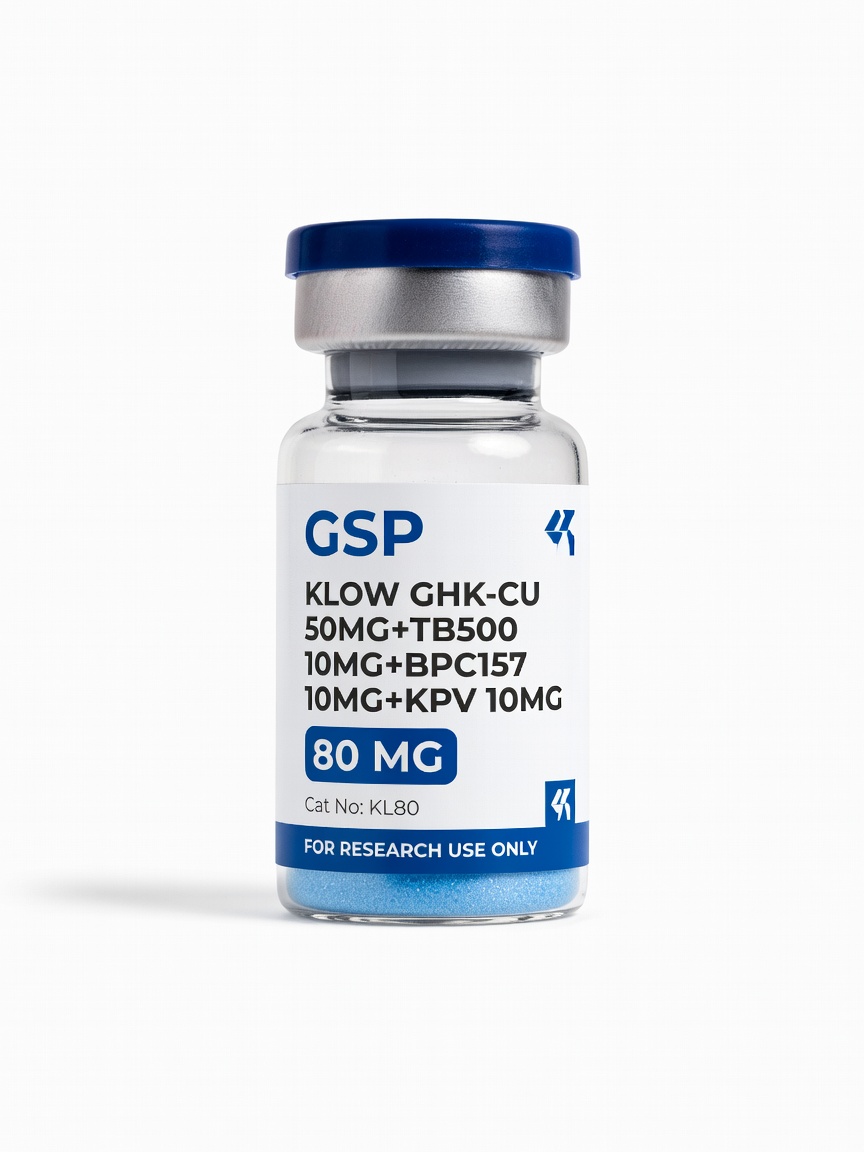 KLOW GHK-CU 50mg+TB500 10mg+BPC157 10mg+KPV 10mg product photo